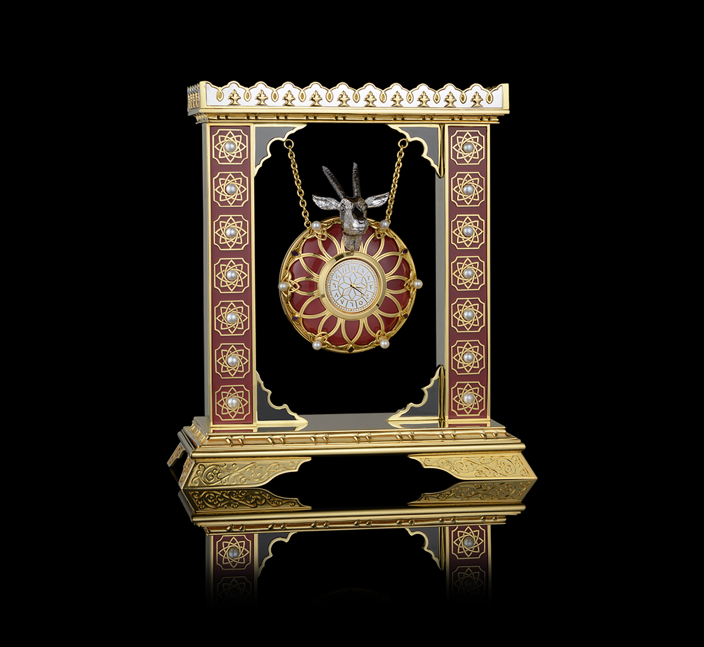Oryx Table Clock